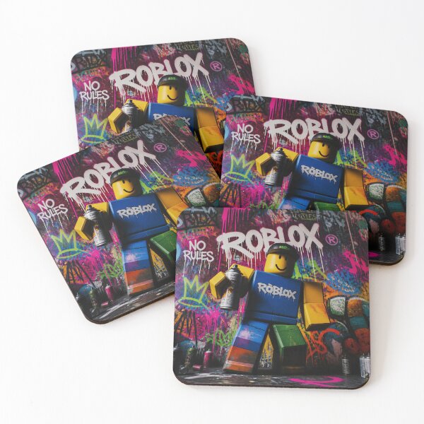 Item preview, Roblox No Rules Graffiti Street Art - Classic Noob Gamer designed and sold by AgnesB77.