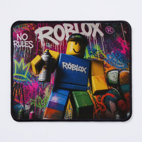 Item preview, Roblox No Rules Graffiti Street Art - Classic Noob Gamer designed and sold by AgnesB77.