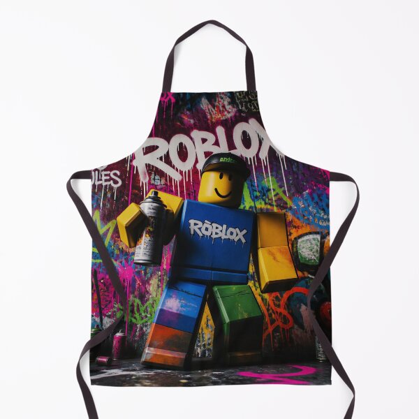 Item preview, Roblox No Rules Graffiti Street Art - Classic Noob Gamer designed and sold by AgnesB77.