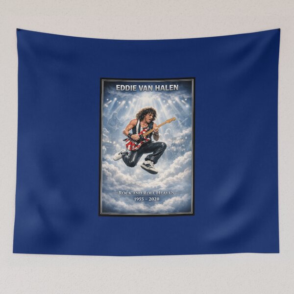 Item preview, In Memory of Eddie Van Halen designed and sold by Halifaxartguy.