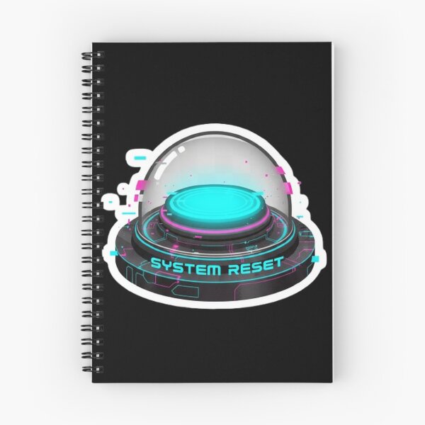 Item preview, Emergency Reset Button – Cyberpunk System Reboot Control designed and sold by trend-forge.