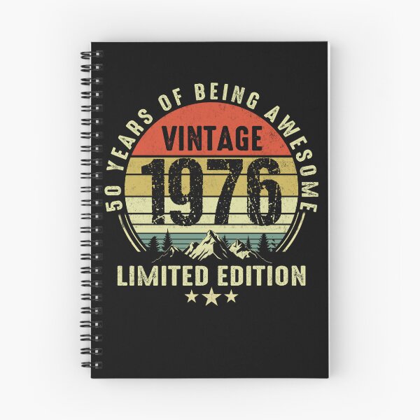 Item preview, Vintage 1976, 50th Birthday Gift Distressed Design designed and sold by FernaRoje.