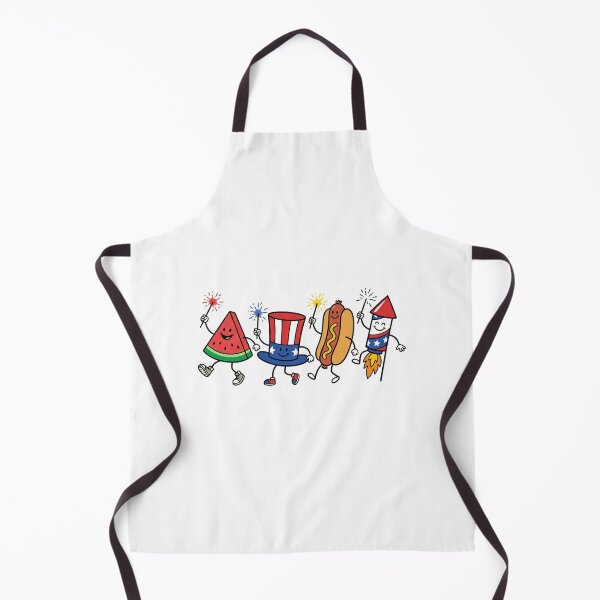Item preview, Fourth Of July Patriotic Watermelon Hot Dog Sparkler Parade designed and sold by longngusuc.