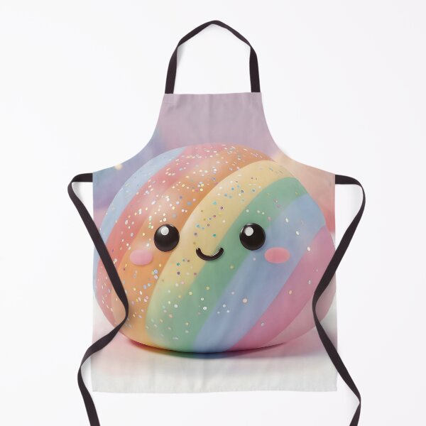 Item preview, Rainbow Glitter Dumpling Squishy – Cute Kawaii Food Illustration designed and sold by EmeraldeaArt.