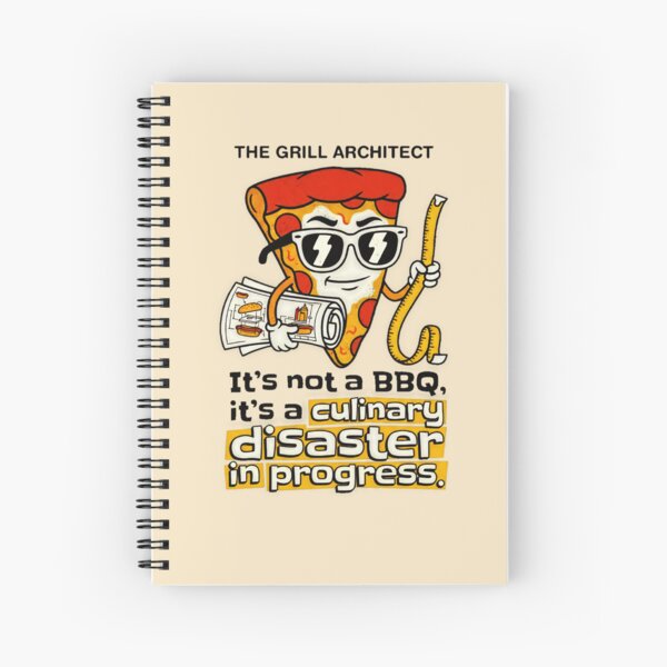 Item preview, The Grill Architect It's Not A BBQ It's A Culinary Disaster In Progress Pizza Graphic — Funny BBQ Humor  designed and sold by SkTee2k.
