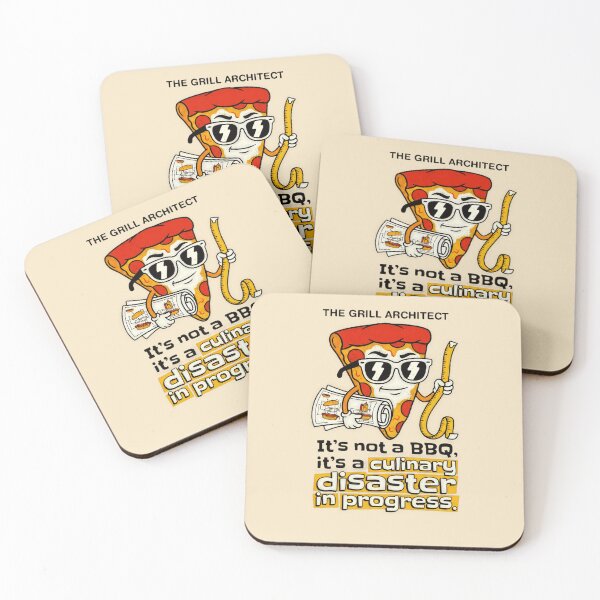 Item preview, The Grill Architect It's Not A BBQ It's A Culinary Disaster In Progress Pizza Graphic — Funny BBQ Humor  designed and sold by SkTee2k.