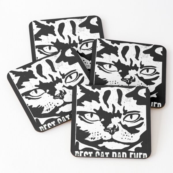 Item preview, Best Cat Dad Ever Grunge Cat Face Graphic designed and sold by SoyLamderma.