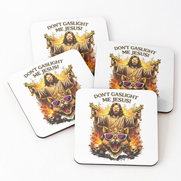 Item preview, Don't Gaslight Me Jesus Princess Donut Dungeon Crawler Carl  designed and sold by AmayaCotter.