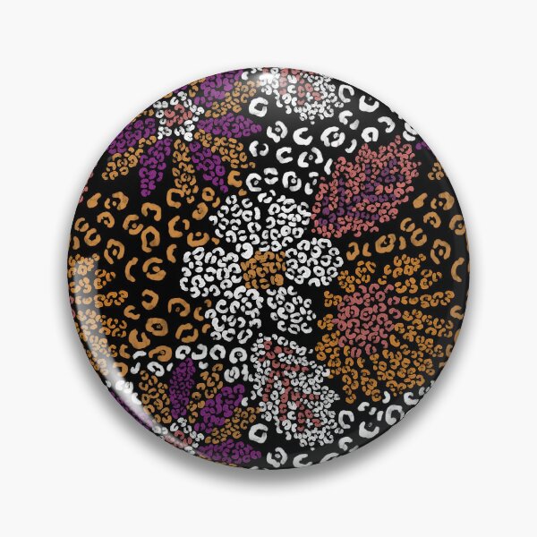 Item preview, animal print flower designed and sold by malungoart.