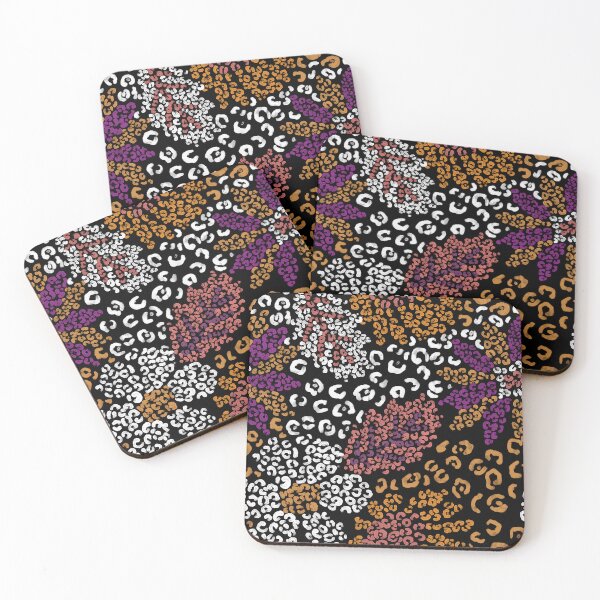 Item preview, animal print flower designed and sold by malungoart.