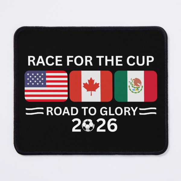 Item preview, Race For The Cup Road To Glory 2026 Soccer Football Fan World Cup  designed and sold by Thread&Fable.