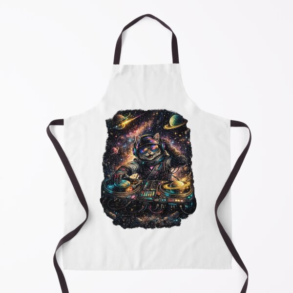 Item preview, Galactic Beats – Space DJ Cat designed and sold by AndrewYoko.
