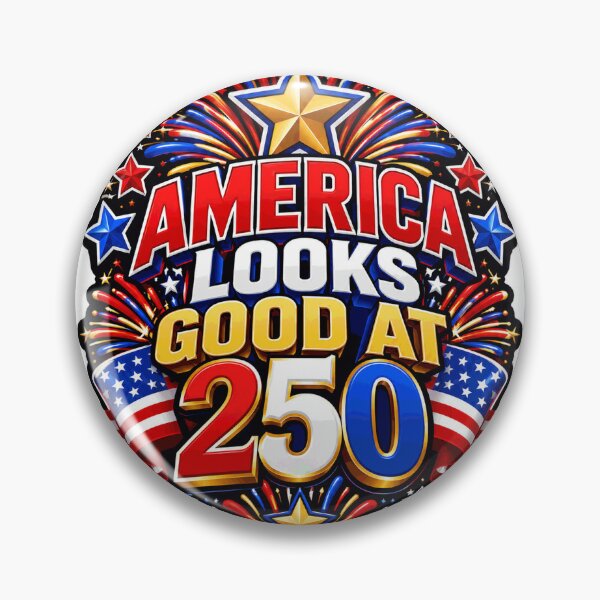 Item preview, America Looks Good at 250 Celebration designed and sold by Squiggle Happy.