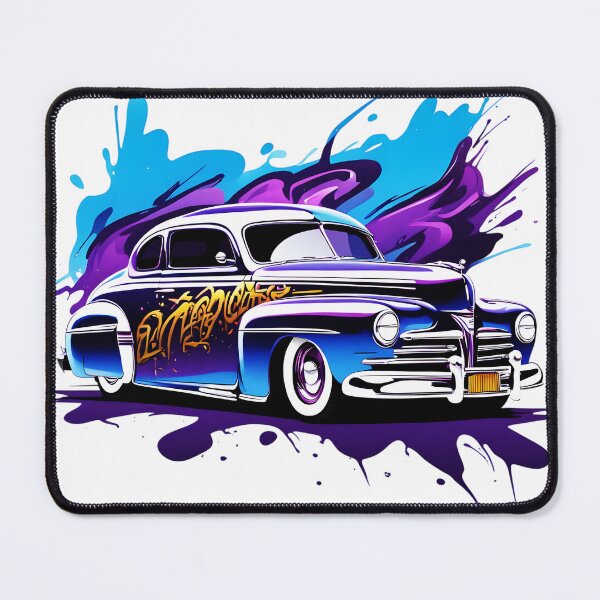 Item preview, Purple Custom Lowrider Sleek Street Art  designed and sold by rgagliardi2017.