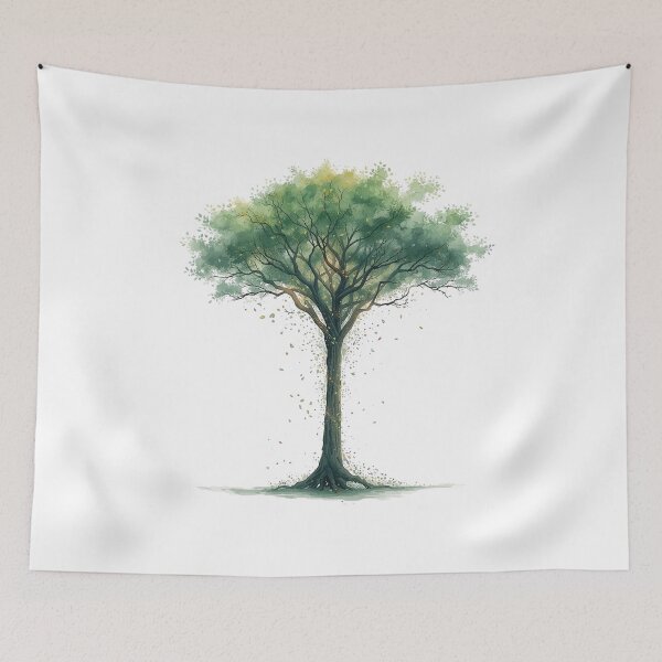 Item preview, Unraveling Beneath the Tree designed and sold by catcurio.