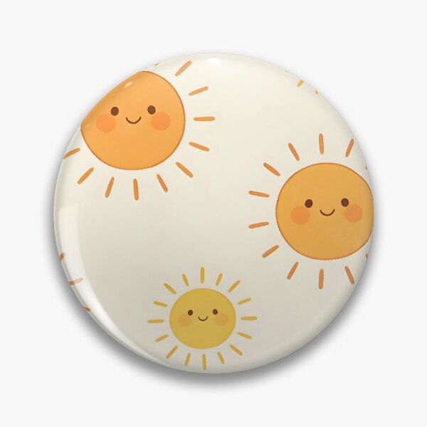 Item preview, Kawaii Happy Sun Seamless Pattern designed and sold by Paulocdias.