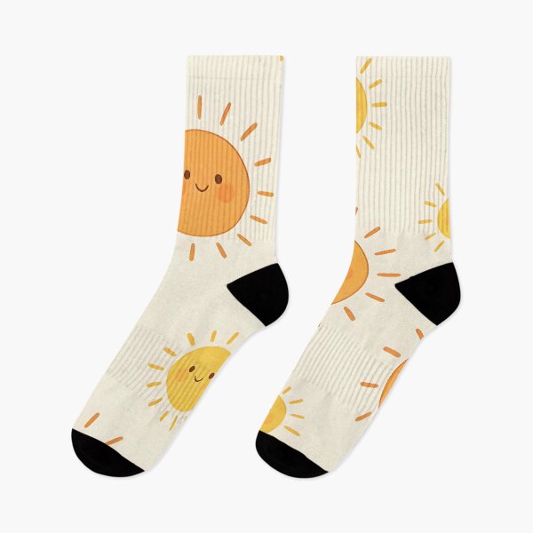 Item preview, Kawaii Happy Sun Seamless Pattern designed and sold by Paulocdias.