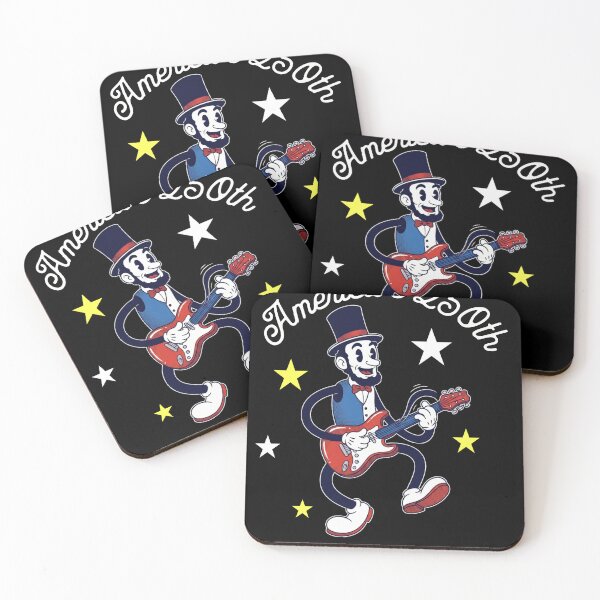 Item preview, USA 250th Anniversary Rock Guitar President Cartoon designed and sold by d247.