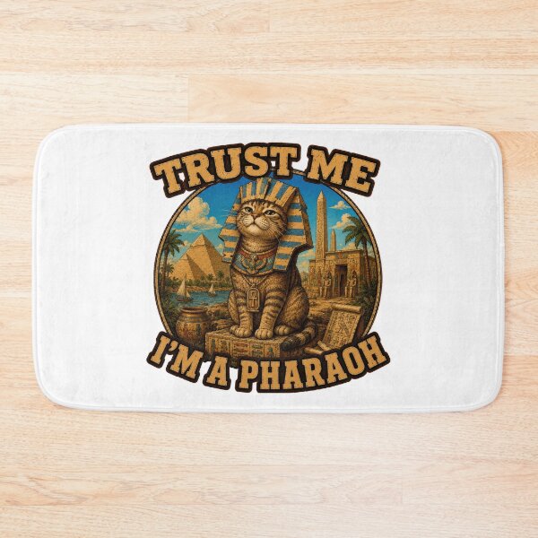 Item preview, Trust Me Im a Pharaoh Funny Cat designed and sold by Retr0Tshirts.