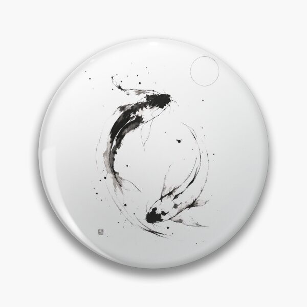 Item preview, Koi Harmony – Yin Yang of carp designed and sold by filou designs.