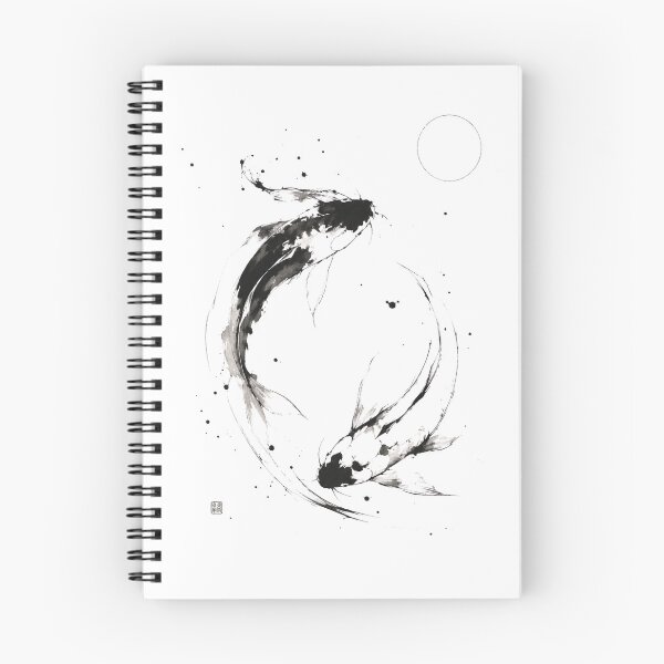 Item preview, Koi Harmony – Yin Yang of carp designed and sold by filou designs.