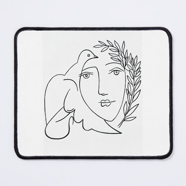 Item preview, Women with Dove Sketch designed and sold by ulrichlehrer99.