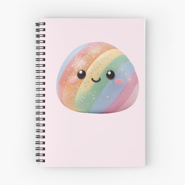 Item preview, Cute Rainbow Dumpling Squishy designed and sold by EmeraldeaArt.