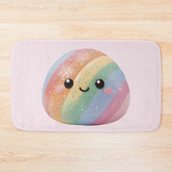 Item preview, Cute Rainbow Dumpling Squishy designed and sold by EmeraldeaArt.
