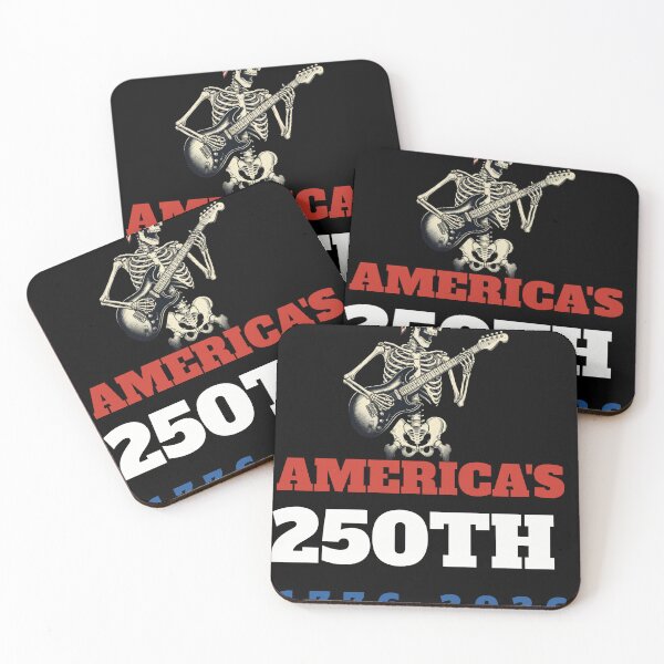 Item preview, United States 250th Anniversary Skeleton Guitarist designed and sold by d247.