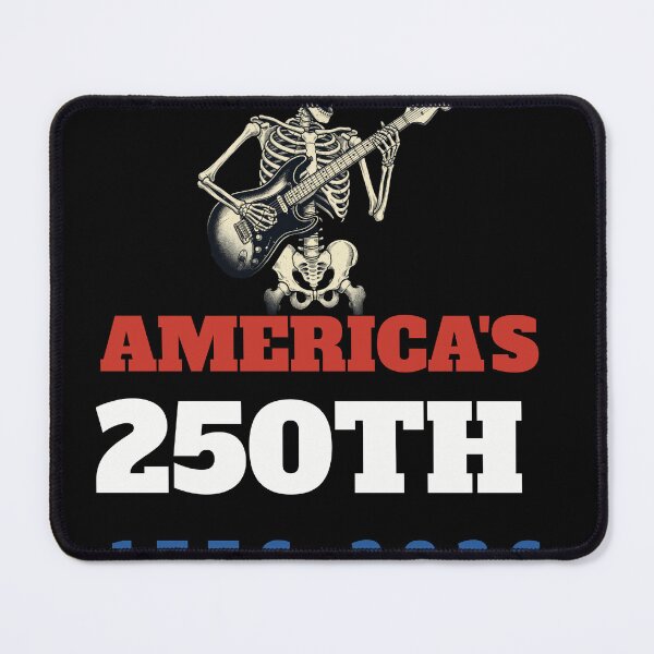 Item preview, United States 250th Anniversary Skeleton Guitarist designed and sold by d247.