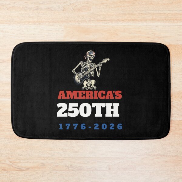 Item preview, United States 250th Anniversary Skeleton Guitarist designed and sold by d247.