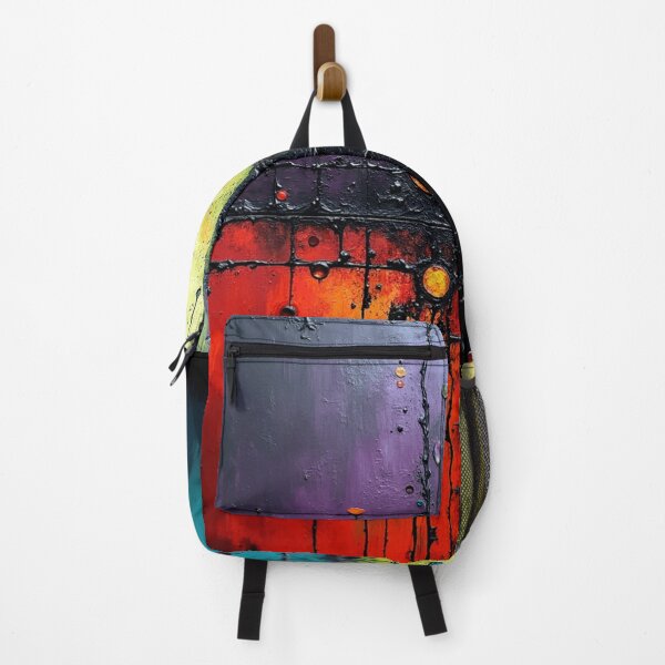 Item preview, cosmic rust and rain colorful geometric abstract design designed and sold by SmashingDeals.