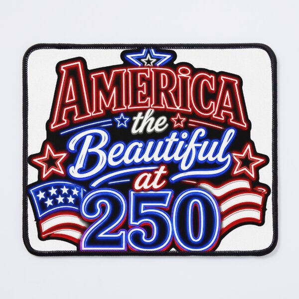 Item preview, America the Beautiful at 250 Celebration designed and sold by Squiggle Happy.