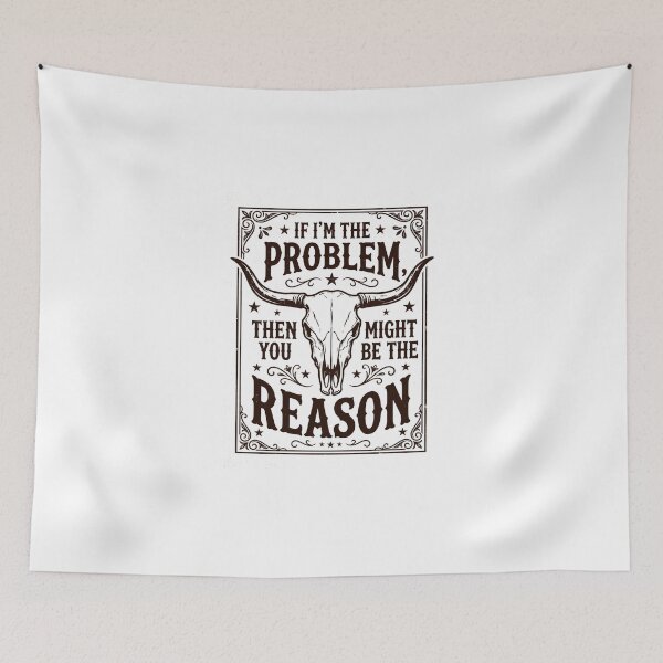 Item preview, Longhorn Skull Sarcastic Funny Quote Western Humor designed and sold by longngusuc.