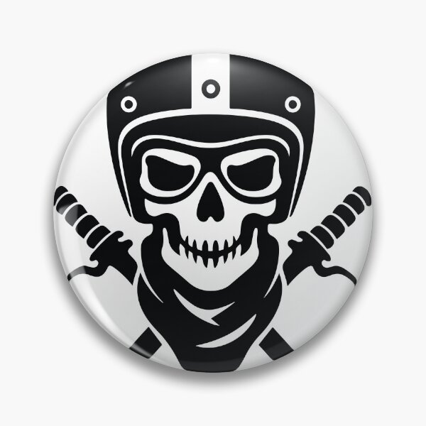Artikelvorschau, Vintage-Motorradhelm mit Totenkopf entworfen und verkauft von AVStudioS&S.