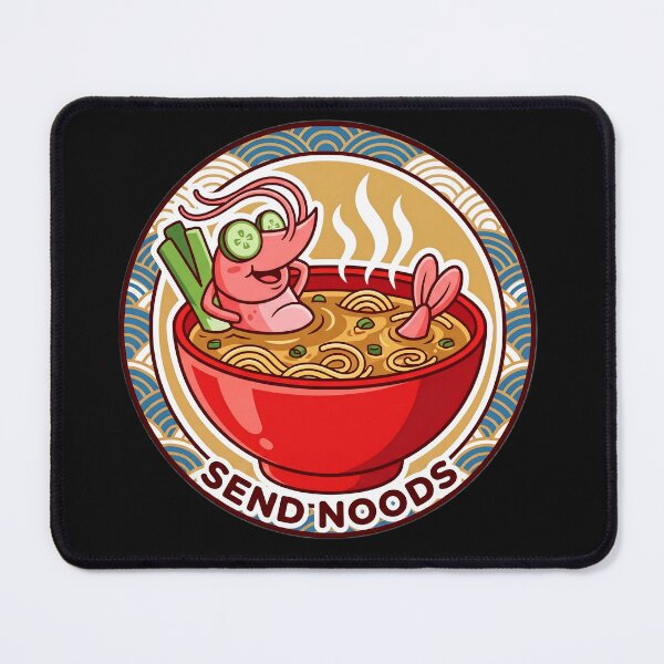 Item preview, Funny Ramen Shrimp Spa Send Noods designed and sold by Oommen Studio .