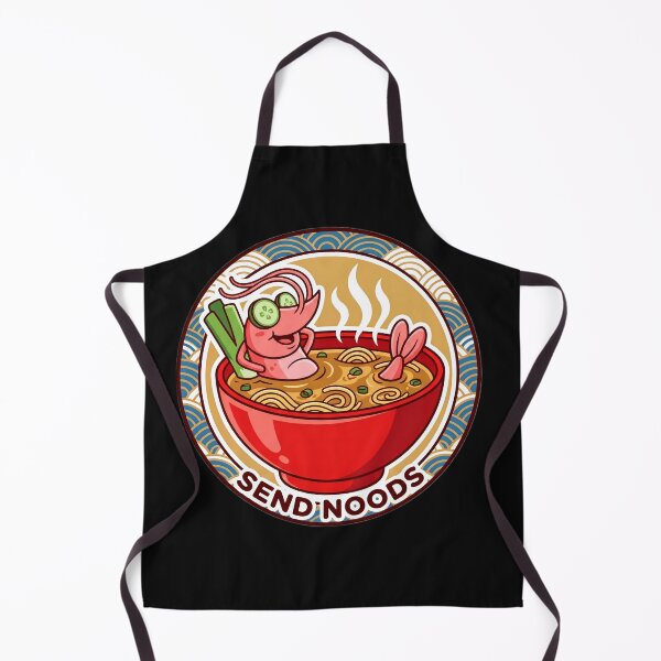 Item preview, Funny Ramen Shrimp Spa Send Noods designed and sold by Oommen Studio .
