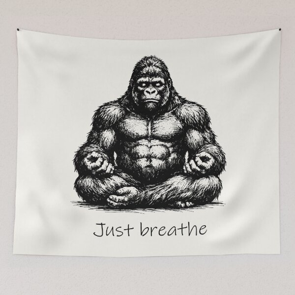 Item preview, Just Breathe designed and sold by rogue-design.