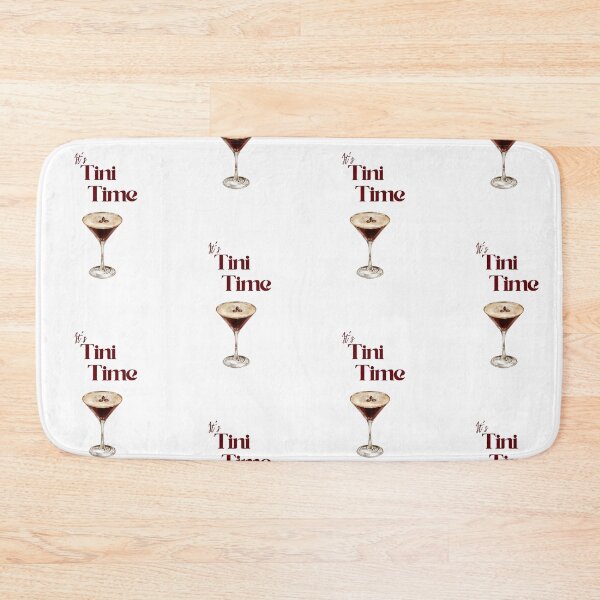 Item preview, Trendy It's Tini Time Espresso Martini designed and sold by Little Ink Co..