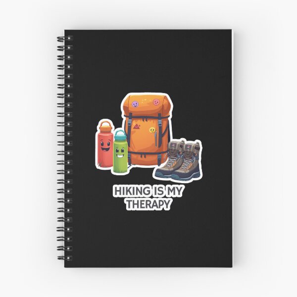 Item preview, Hiking is my therapy - HIKING LOVERS designed and sold by madebyjulia7.