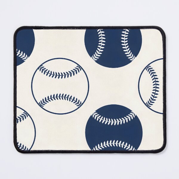 Item preview, Baseball Navy Blue Seamless Pattern designed and sold by Paulocdias.