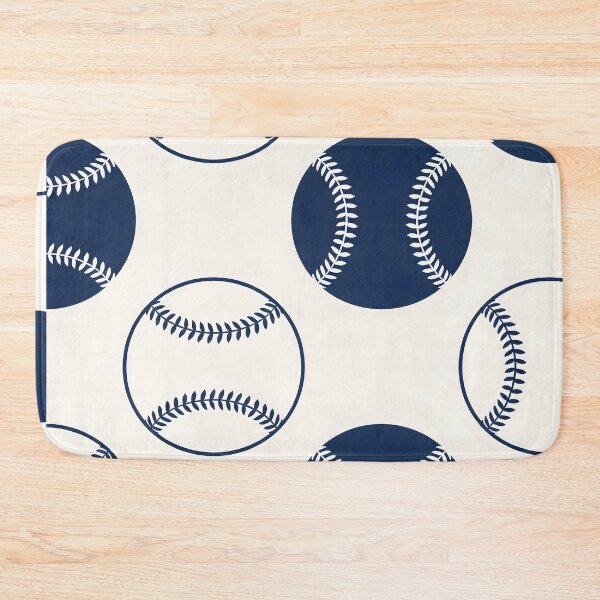Item preview, Baseball Navy Blue Seamless Pattern designed and sold by Paulocdias.