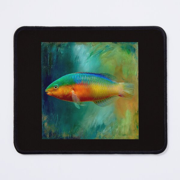 Item preview, Rainbow Wrasse Symphony: A Vibrant Color Beneath the Waves #1 designed and sold by Helios Be. Lavsh.