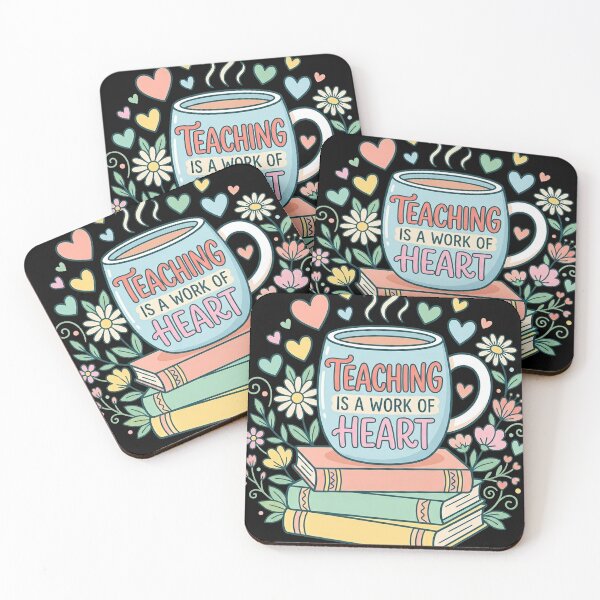 Item preview, Teacher Appreciation Teaching Is A Work Of Heart Books designed and sold by longngusuc.