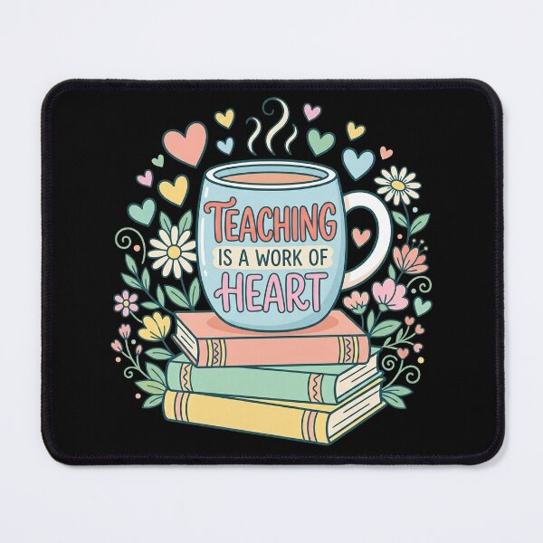 Item preview, Teacher Appreciation Teaching Is A Work Of Heart Books designed and sold by longngusuc.