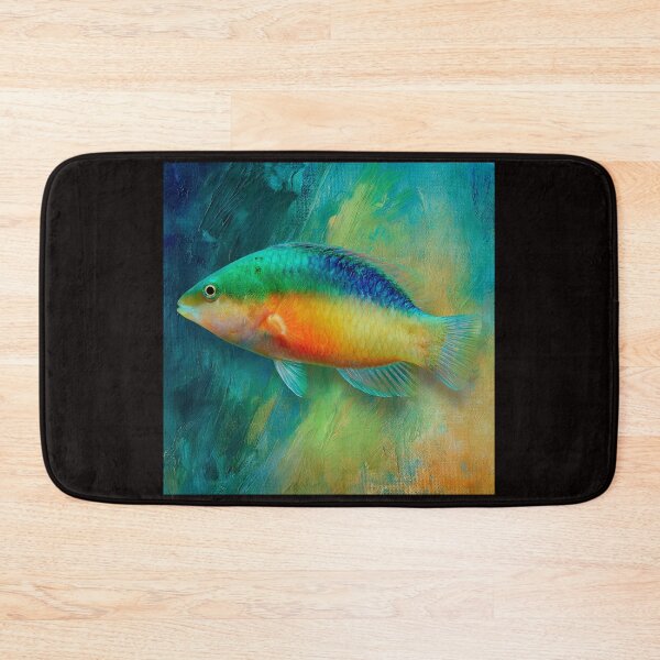 Item preview, Rainbow Wrasse Symphony: A Vibrant Color Beneath the Waves #2 designed and sold by Helios Be. Lavsh.