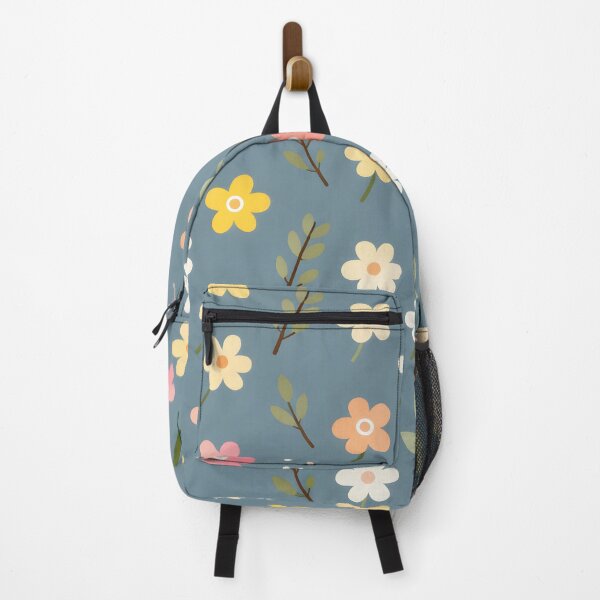 Item preview, Ditsy Micro Floral Pattern on Muted Dusty Blue designed and sold by Paulocdias.