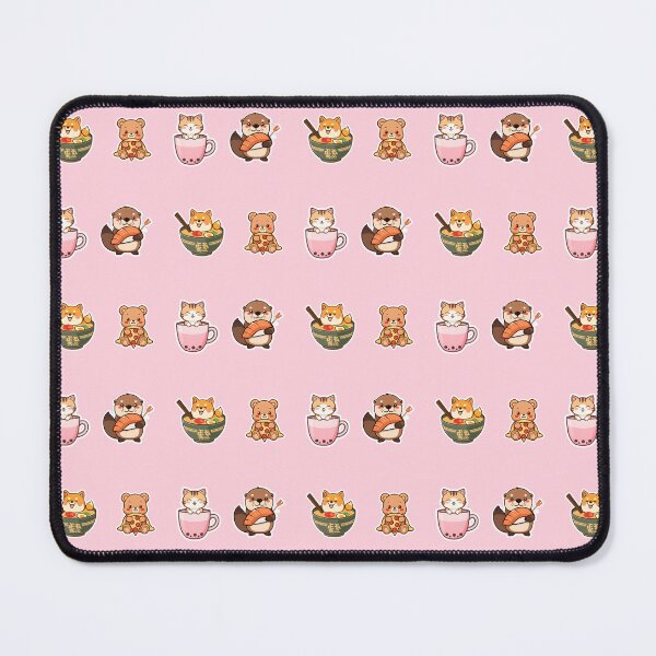 Item preview, Cute Kawaii Food Animals Sticker Pack designed and sold by Octupussy.