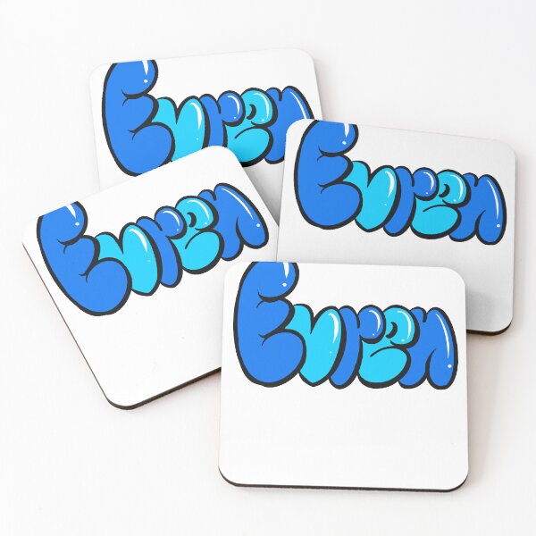 Item preview, Evren Name Personalized Custom Art Graffiti style Bubble Letters designed and sold by Artonmytee.