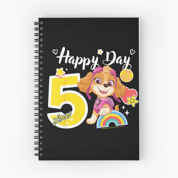 Item preview, Paw Patrol Skye Happy Day Number Five Birthday Rainbow Girls designed and sold by SiddoMingalo.